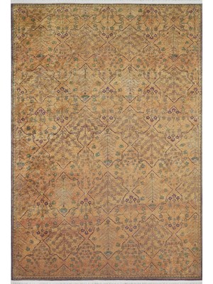 Hali.Net 80x150 cm Yeşil Dijital Baskı Etnik Patchwork Halı | Mutfak Balkon Salon Halısı | Hav Vermez Hipoalerjenik | HALN-HLN1752