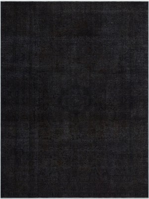 Hali.Net 289x386 cm Bej Siyah Belirsiz Vintage Eskitme Halı | Salon Yatak Odası Halısı | Hav Vermez | UNİQUE-24561