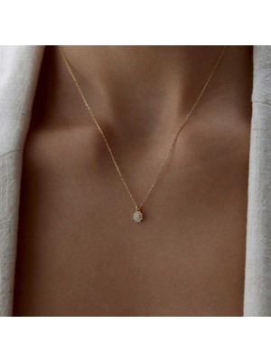 Oktagon Multi Stone Kolye