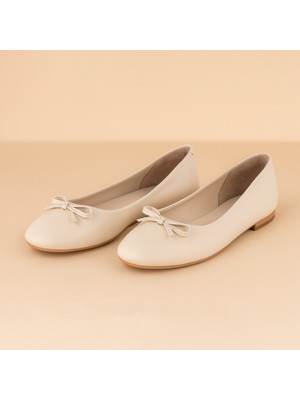 Digo Hakiki Deri Zarif Papyon Detaylı Comfort Babet