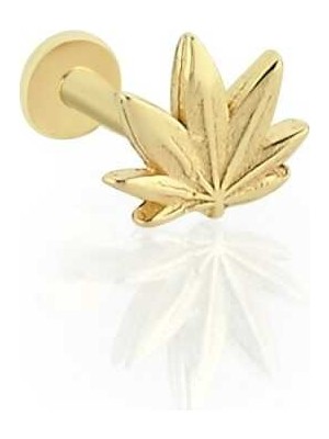 Sonbahar Yaprağı Tragus Piercing