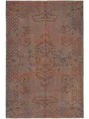 Hali.Net 164x250 cm Mor Atina Anadolu Yün Halı | Salon Yatak Odası Halısı | Doğal Yün El Yapımı El Dokuma Hav Vermez | UNİQUE-19035