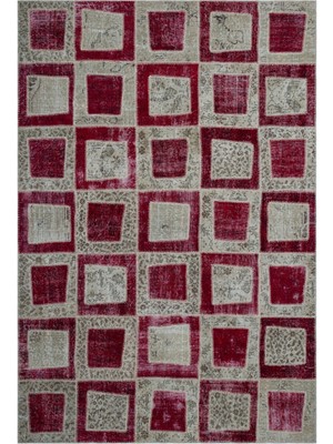 Epir Mavi Eskitme Yün Modern Desenli Yün Hav Toz Vermez Leke Tutmayan Salon Yolluk Mutfak El Dokuma Halı