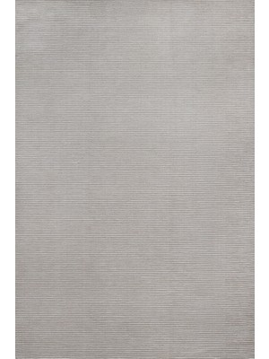 Bespoky 100x300 cm Gri Açık Gri Çizgili Modern Yıkanabilir Halı | Mutfak Yolluk Halısı | Leke Tutmayan, Kaymaz | CREA_FİLİKA-11351