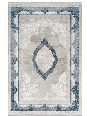 Bespoky 120x180 cm Gri Yıkanabilir Halı | Yatak Odası Çocuk Odası Halısı | Leke Tutmayan, Kaymaz | SOFT-716