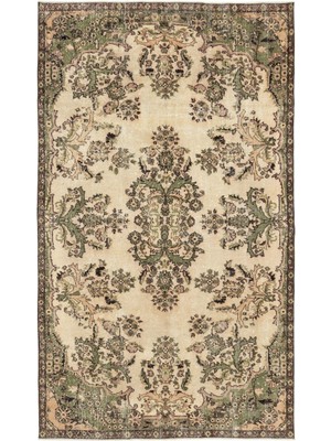 Epir Turkuaz Eskitme Yün Modern Desenli Yün Hav Toz Vermez Leke Tutmayan Salon Yolluk Mutfak El Dokuma Halı