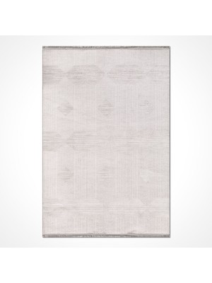 Hali.Net 80x150 cm Krem Klein Pamuk Yıkanabilir Klasik Halı | Mutfak Balkon Yatak Odası Halısı | Leke Tutmaz Hipoalerjenik | KLEİN-2312AK