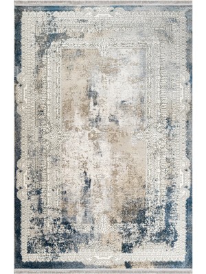 Hali.Net 80x150 cm Krem Halı | Salon Mutfak Halısı | Hav Vermez Leke Tutmaz | SOFT-726