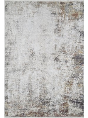 Bespoky 80x150 cm Mavi Modern Etnik Yıkanabilir Halı | Mutfak Balkon Yatak Odası Halısı | Leke Tutmayan Kaymaz | HALN-HLN1825