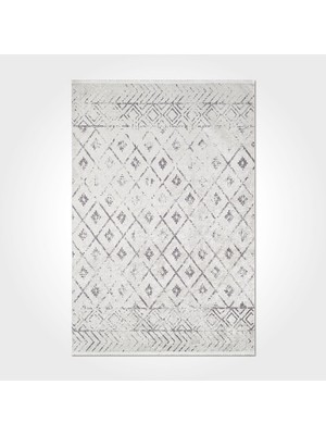 Bespoky 80x150 cm Krem Yıkanabilir Halı | Yatak Odası Mutfak Halısı | Leke Tutmayan, Kaymaz | LEKE TUTMAYAN KAYMAZ