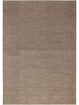 Bespoky 80x250 cm Vizon Etnik Modern Yolluk Yıkanabilir Halı | Mutfak Yolluk Koridor Halısı | Leke Tutmayan Kaymaz | 2413-VİZON
