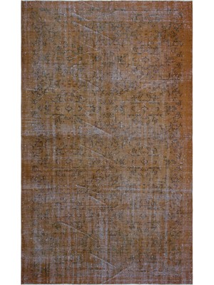 Atina Turkuaz Eskitme Yün Modern Desenli Yün Hav Toz Vermez Leke Tutmayan Salon Yolluk Mutfak El Dokuma Halı