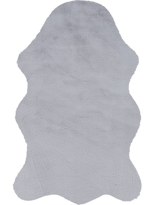 Hasina Gri Düz Etnik Modern Desenli Hav Vermeyen Leke Tutmayan Kolay Temizlenen Yumuşak Makine Salon Yolluk Mutfak Halı