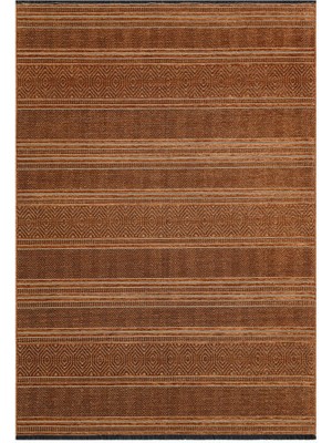 Atlanta Kiremit Geometrik Etnik Modern Desenli Hav Vermeyen Leke Tutmayan Kolay Temizlenen Yumuşak Makine Salon Yolluk Mutfak Halı