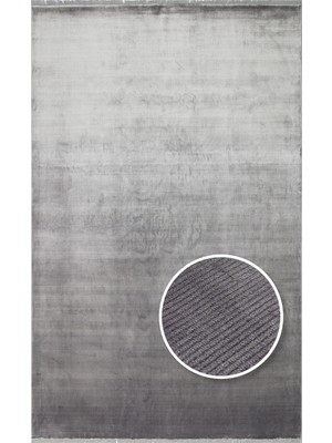 Huvadhu Atoll Modern Antrasit Viskon Dikdörtgen Modern Desenli Akrilik Hav Vermeyen Leke Tutmayan Kolay Temizlenen Yumuşak Makine Salon Yolluk Mutfak Halı