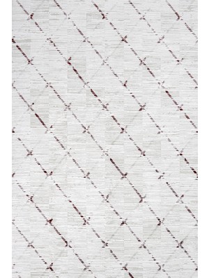 Bespoky 80x200 cm Krem Royal Modern Yolluk Yıkanabilir Halı | Balkon Halısı Mutfak Yolluk Koridor Halı | Leke Tutmayan Kaymaz | CREA_ROYAL-14854