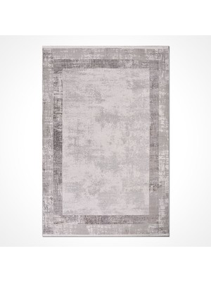 Bespoky 80x150 cm Krem Belinda Modern Etnik Yıkanabilir Halı | Mutfak Balkon Yatak Odası Halısı | Leke Tutmayan Kaymaz | BELİNDA-BM03