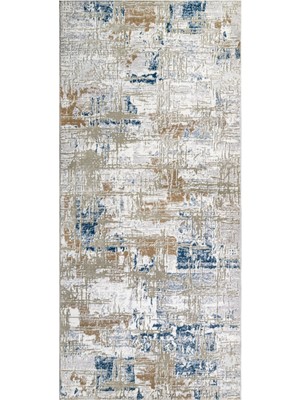 Bespoky 120x180 cm Gri Yıkanabilir Halı | Yatak Odası Çocuk Odası Halısı | Leke Tutmayan, Kaymaz | SOFT-702