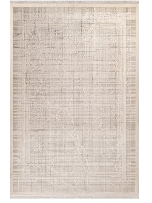 Bespoky 200x290 cm Krem Yıkanabilir Halı | Salon Yatak Odası Halısı | Leke Tutmayan, Kaymaz | TRUVA-TV015A