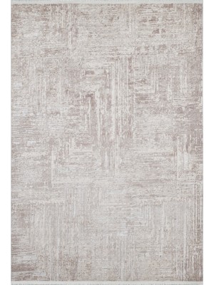 Hali.Net 120x180 cm Bej Kahverengi Soyut Çizgiler Modern Soyut Halı | Salon Yatak Odası Halısı | Hav Vermez Hipoalerjenik | HALN-HLN1632