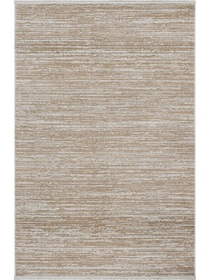 Bespoky 80x150 cm Vizon Mink Modern Lüks Yıkanabilir Halı | Mutfak Balkon Yatak Odası Halısı | Hav Vermez Leke Tutmaz Kaymaz | 1099-MİNK