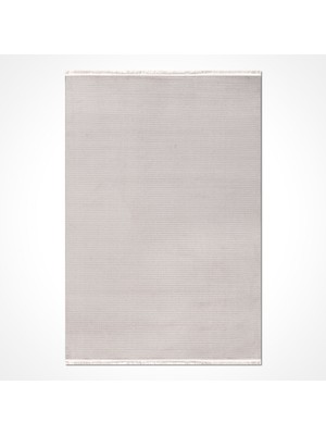 Bespoky 80x150 cm Krem Klein Modern Etnik Yıkanabilir Halı | Mutfak Balkon Yatak Odası Halısı | Leke Tutmayan Kaymaz | KLEİN-2311AK