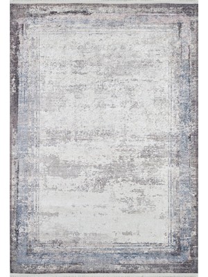 Bespoky 80x150 cm Kahverengi Modern Etnik Yıkanabilir Halı | Mutfak Balkon Yatak Odası Halısı | Leke Tutmayan Kaymaz | HALN-HLN1763