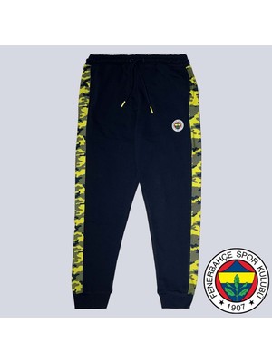 Fenerbahçe S.k. 25/26 Sezon Tribün Kamuflaj Detaylı Erkek Eşofman Altı