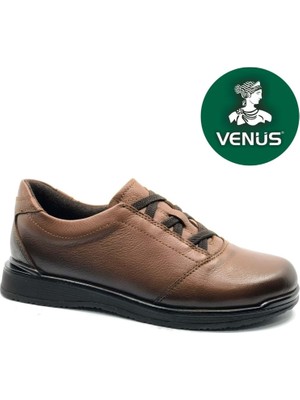 Venüs Agave Hakiki Deri Ortopedik Kadın Casual Ayakkabı