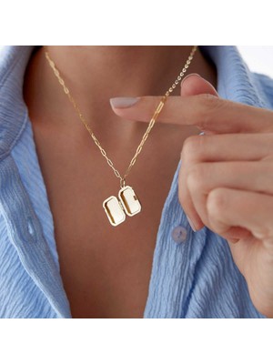 Ataç Zincir Kapaklı Kolye