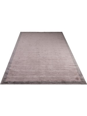  Çerçeveli Vizon Viskon Dikdörtgen Modern Desenli Akrilik Hav Vermeyen Leke Tutmayan Kolay Temizlenen Yumuşak Makine Salon Yolluk Mutfak Halı