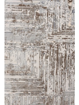 Floransa Modern Vizon Akrilik Dikdörtgen Modern Desenli Akrilik Hav Vermeyen Leke Tutmayan Kolay Temizlenen Yumuşak Makine Salon Yolluk Mutfak Halı