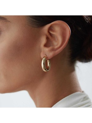 Medium 6mm Bombe Halka Küpe