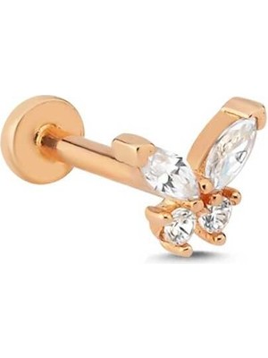 Kelebek Model Tragus Piercing