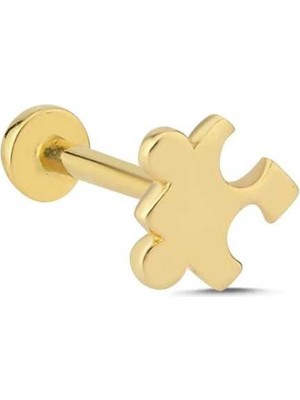 Puzzle Model Tragus Piercing