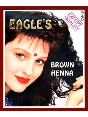 Eagle's Orijinal Hint Kınası Saç Boyası Kahverengi - Brown Henna