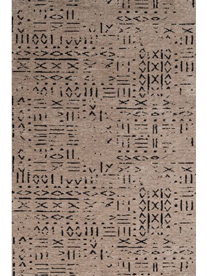  Geometrik Vizon Pamuk Dikdörtgen Modern Desenli Pamuk Makinada Yıkanabilir Hav Toz Vermez Leke Tutmayan Kaymaz Taban Dijital Makine Baskı Salon Yolluk Mutfak Halı