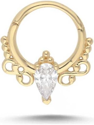 Sonsuzluk Damla Helix Piercing