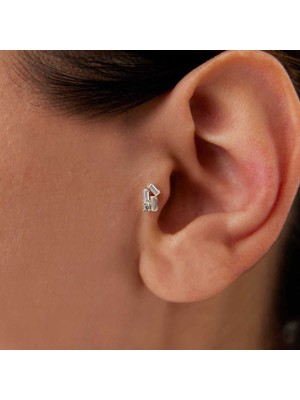 Üçlü Baget Tragus Piercing