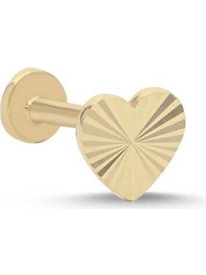 Kalemli Kalp Tragus Piercing