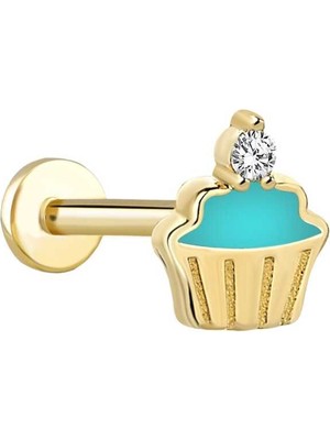 Mint Cup Kek Tragus Piercing