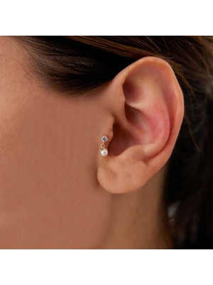 Inci Sallantılı Taşlı Tragus