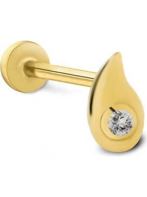 Tektaş Damla Tragus Piercing