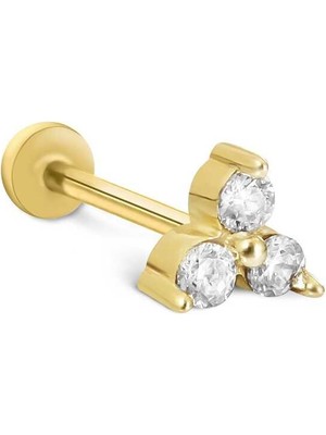 Üç Taş Tragus Piercing