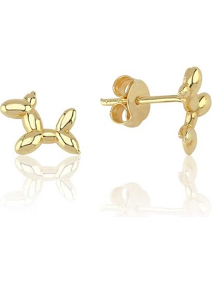 Sosis Balon Köpek Çocuk Küpesi