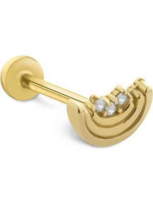 Yarım Ay Tragus Piercing