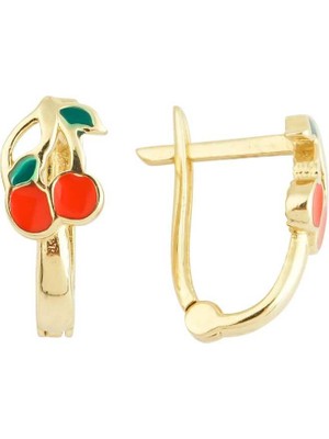 Kiraz Çocuk Küpesi