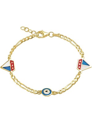 Yelkenli Çocuk Bilekliği