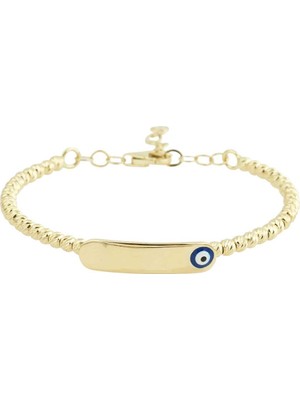 Dorikalı Plaka Nazar Çocuk Kelepçesi