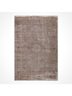  Klasik Kahverengi Viskon Dikdörtgen Modern Desenli Akrilik Hav Vermeyen Leke Tutmayan Kolay Temizlenen Yumuşak Makine Salon Yolluk Mutfak Halı